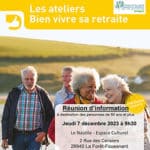 <Strong>Ateliers « Bien vivre sa retraite » réunion d’information</Strong>