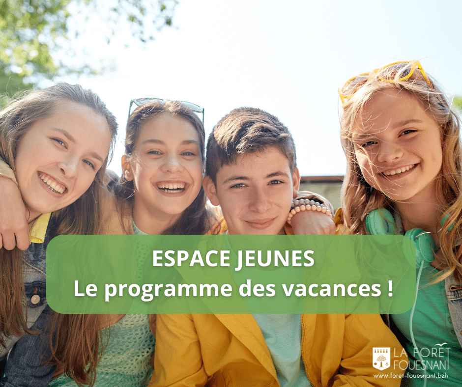 Espace jeunes – Le programme des vacances
