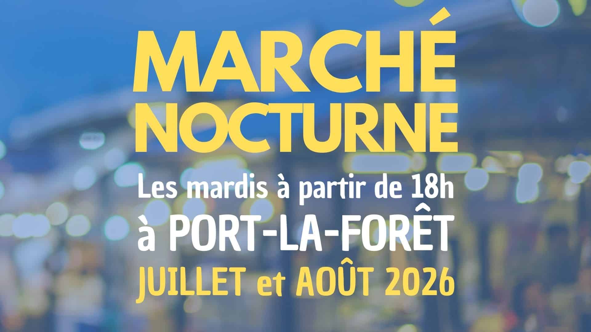 Marché nocturne de juillet et août 2026 : inscriptions ouvertes
