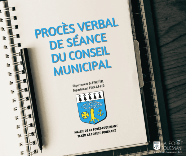 Procès verbal de séance du Conseil municipal du 23 avril 2026