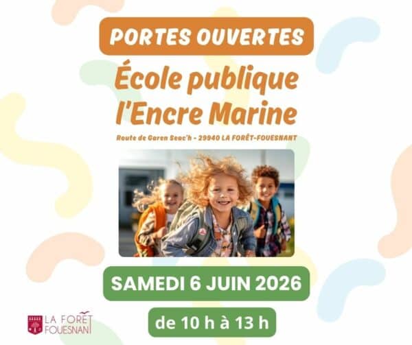 Portes ouvertes de l&rsquo;école Encre Marine – SAMEDI 6 JUIN